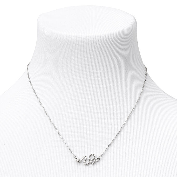 Silver Textured Snake Jewelry Set - 4 Pack,