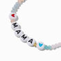 Mama Beaded Stretch Bracelet,