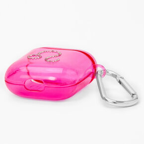 Pink Leo Zodiac Earbud Case Cover - Compatible with Apple AirPods&reg;,