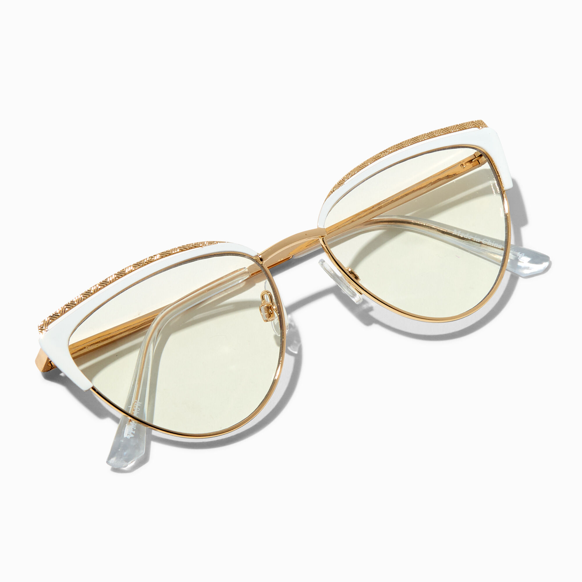Browline cat eye glasses sales