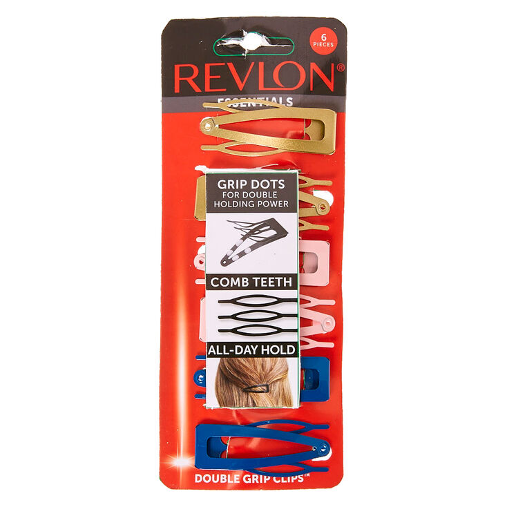 Revlon Romance Grip Dot Hair Clips,