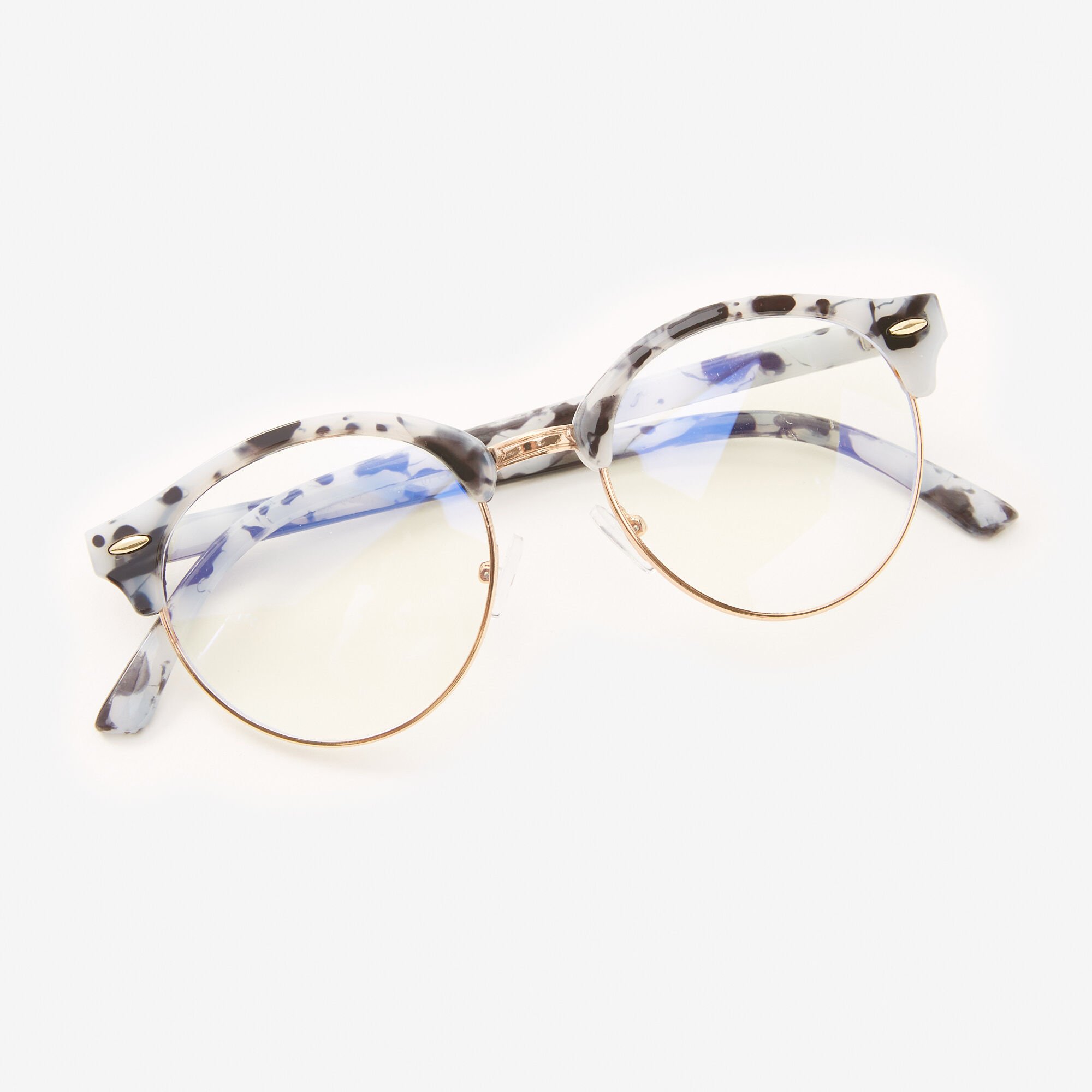 Black and white tortoise shell glasses hotsell