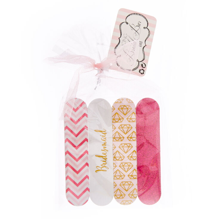 Bridesmaid Nail File Gift Set,