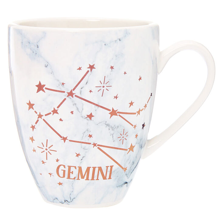Ceramic Marble Zodiac Mug - Gemini,