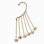 Gold-tone Butterfly Fringe Ear Cuff,