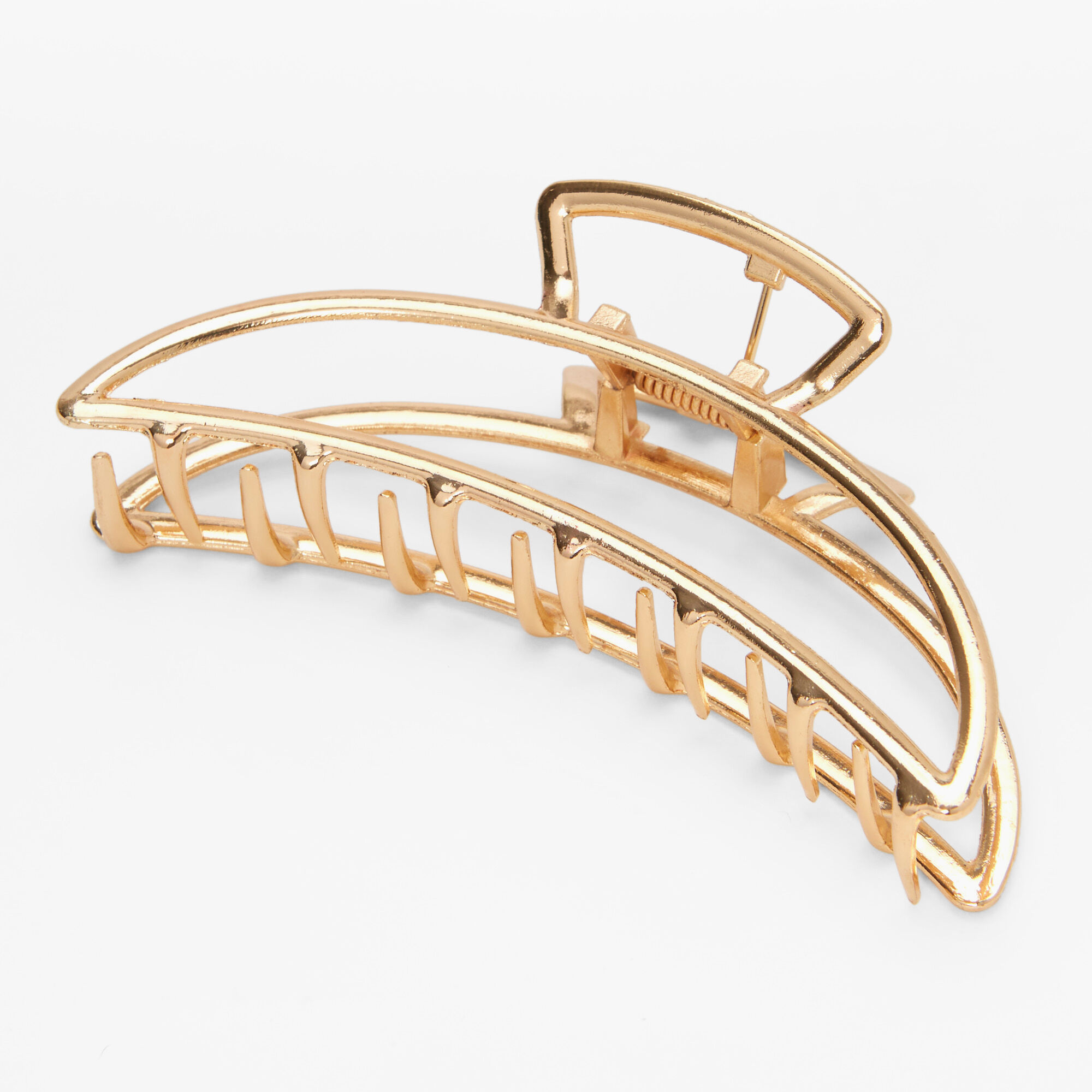 Gold Large Arch Hair Claw | Icing US