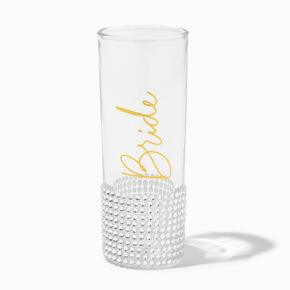 Bride Bedazzled Tall Shot Glass,
