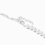 Icing Select Sterling Silver Paperclip &amp; Pearl Necklace,