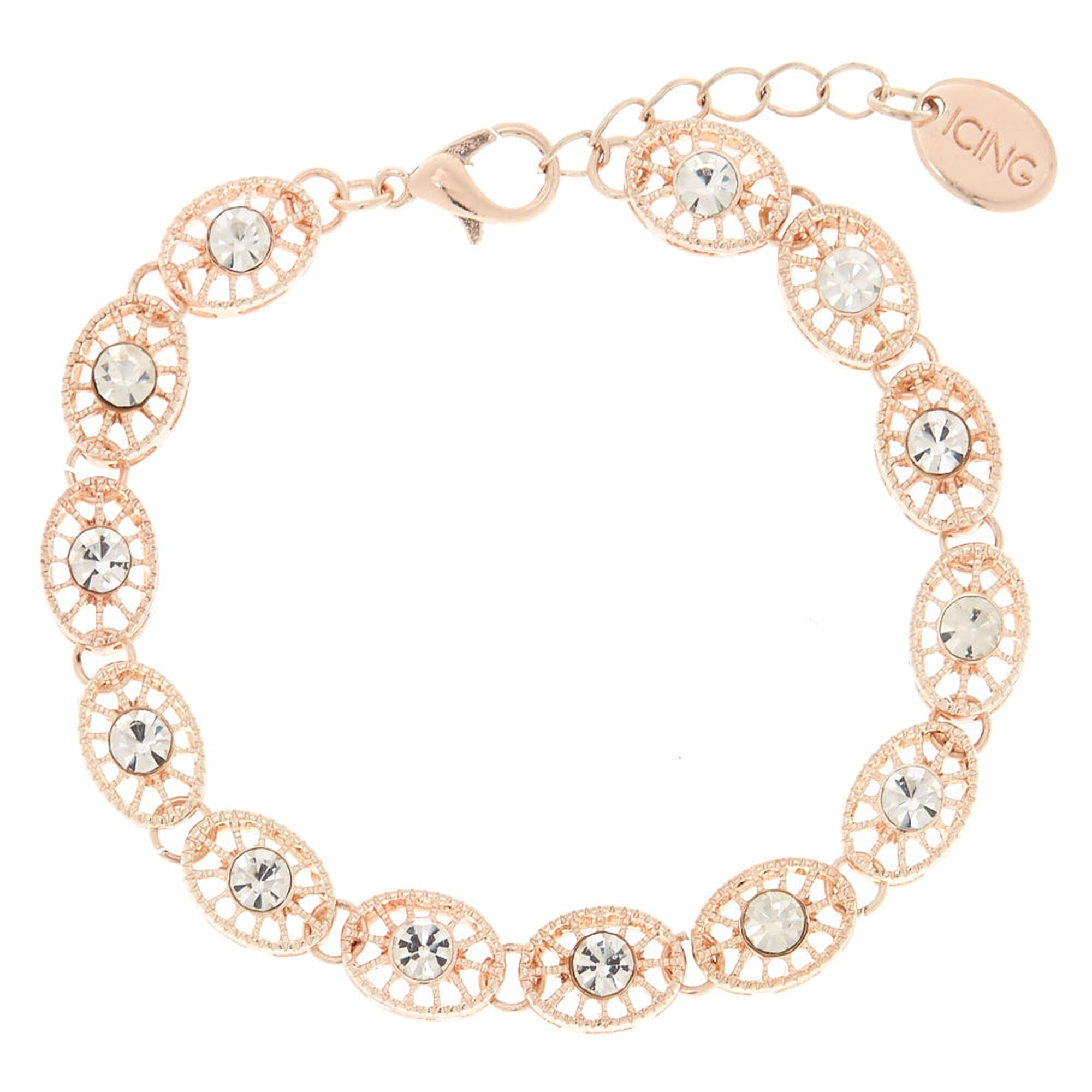 Rose Gold Filigree Bracelet Icing Us Rose Gold Filigree Bracelet