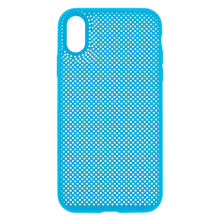 Blue Perforated Phone Case - Fits iPhone XR | Icing US