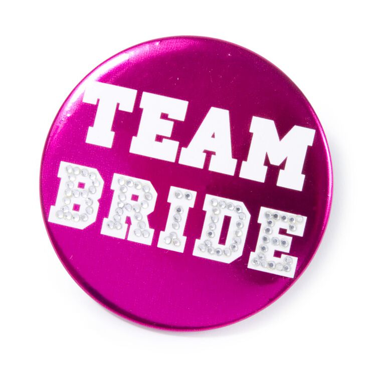 Team Bride Button,