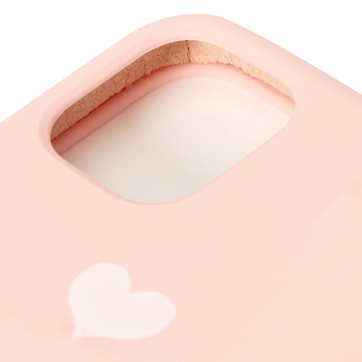 Blush Pink Heart Phone Case - Fits iPhone&reg; 11,