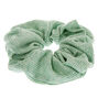 Medium Ribbed Hair Scrunchie - Mint,