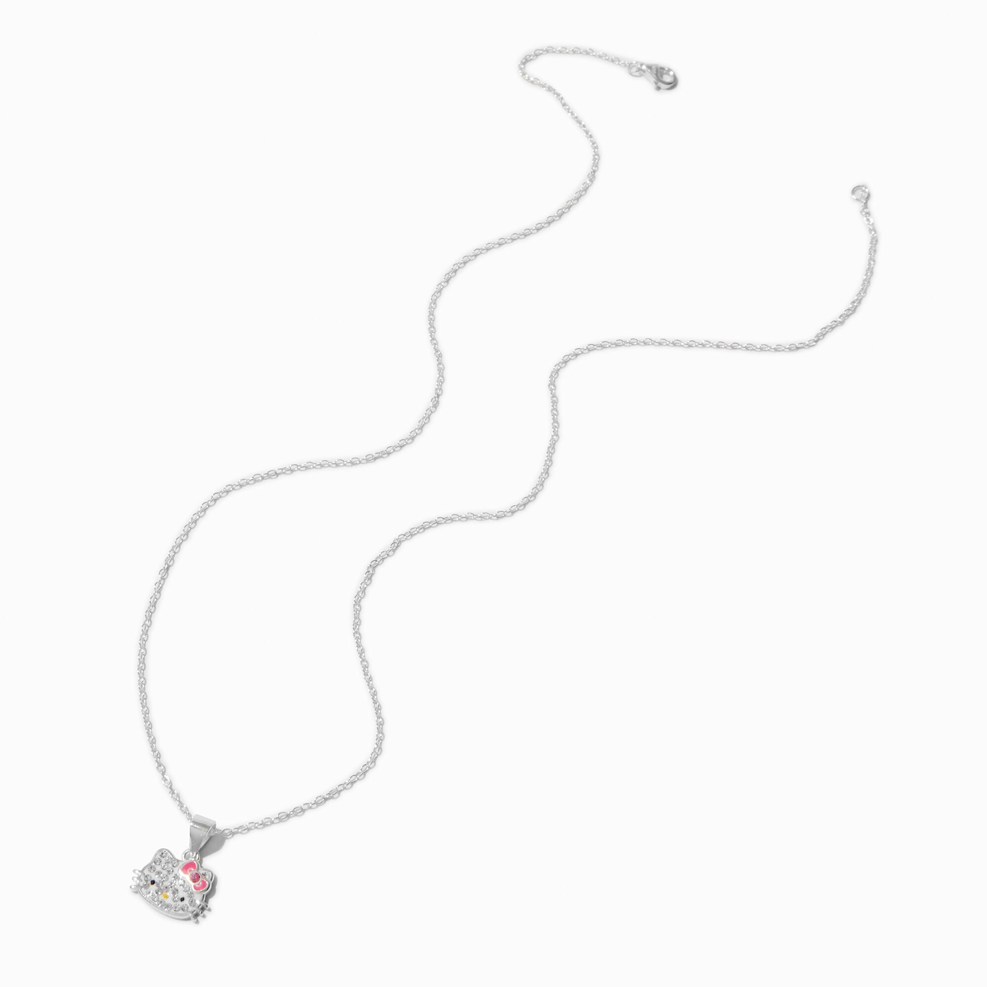 Hello kitty crystal necklace new arrivals