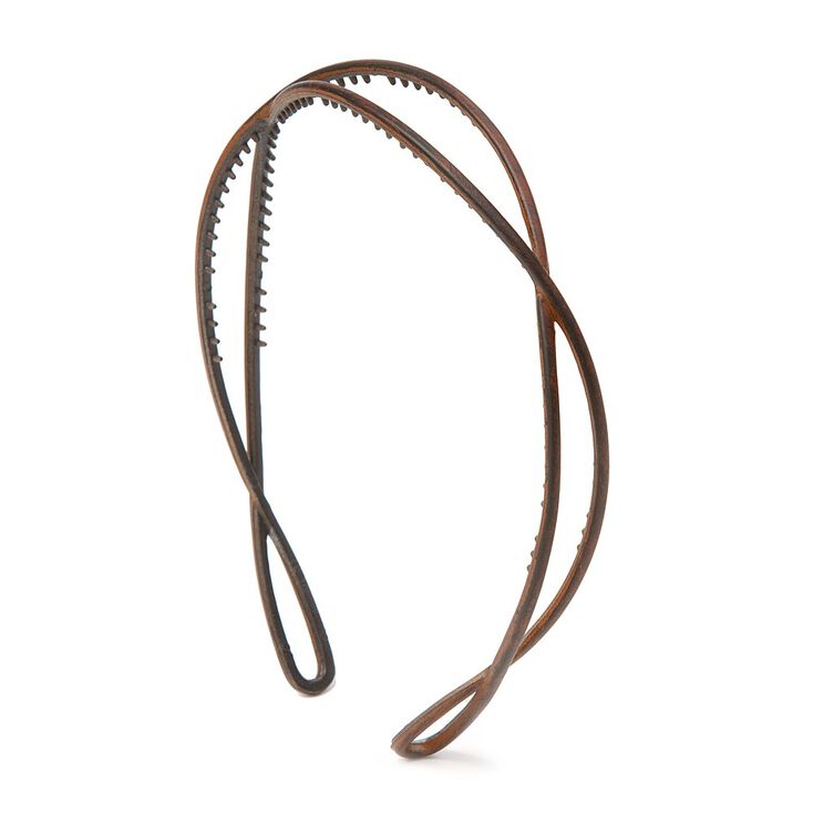 Wooden Weave Headband,