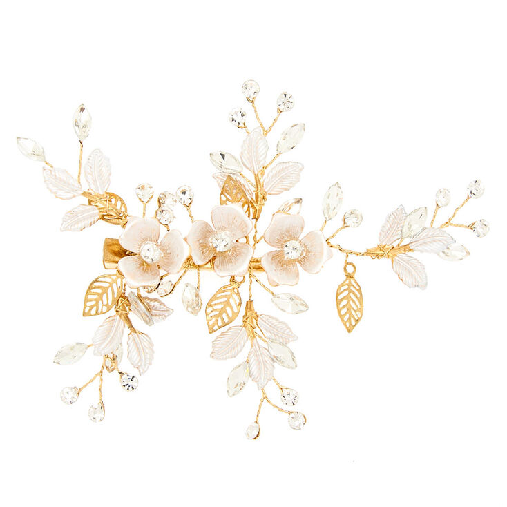 Vintage Flower Garden Hair Clip,