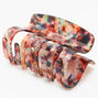 Medium Rainbow Marble Hair Claw,