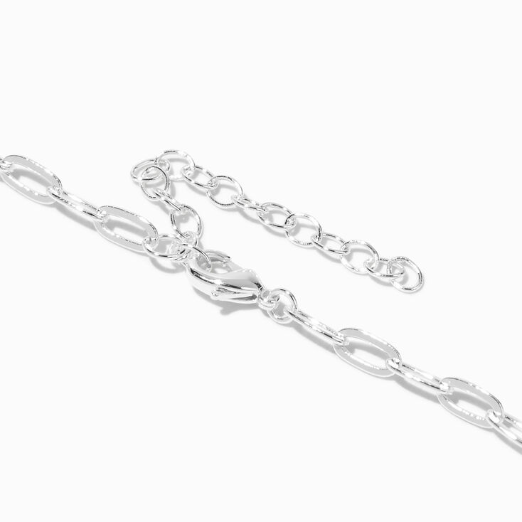 Icing Select Sterling Silver Paperclip Heart Y-Neck Necklace,