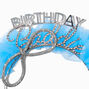 &quot;Birthday Baddie&quot; Tulle Headband,