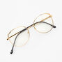 Silver Round Clear Lens Frames,