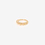 Gold 18G Beaded Helix Earring,