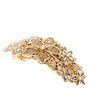 Filigree Gold Flower Hair Clip,