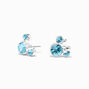 &copy;Disney Minnie Mouse Birthstone Sterling Silver Stud Earrings - March,