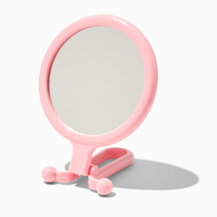 Pink Double Sided Magnifying Mirror,