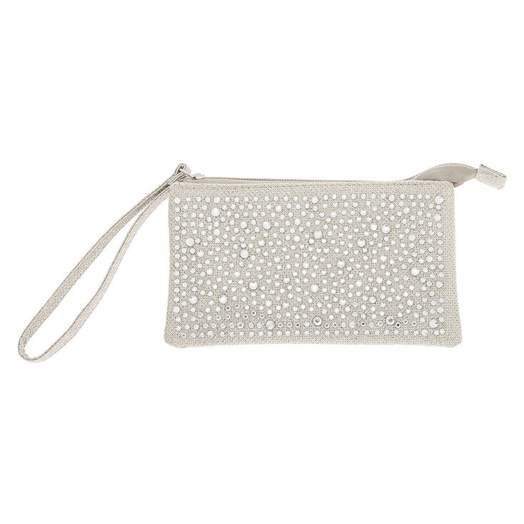 Bling Wristlet - Silver,