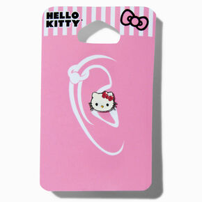 Hello Kitty&reg; Stainless Steel Face 16G Cartilage Earring,