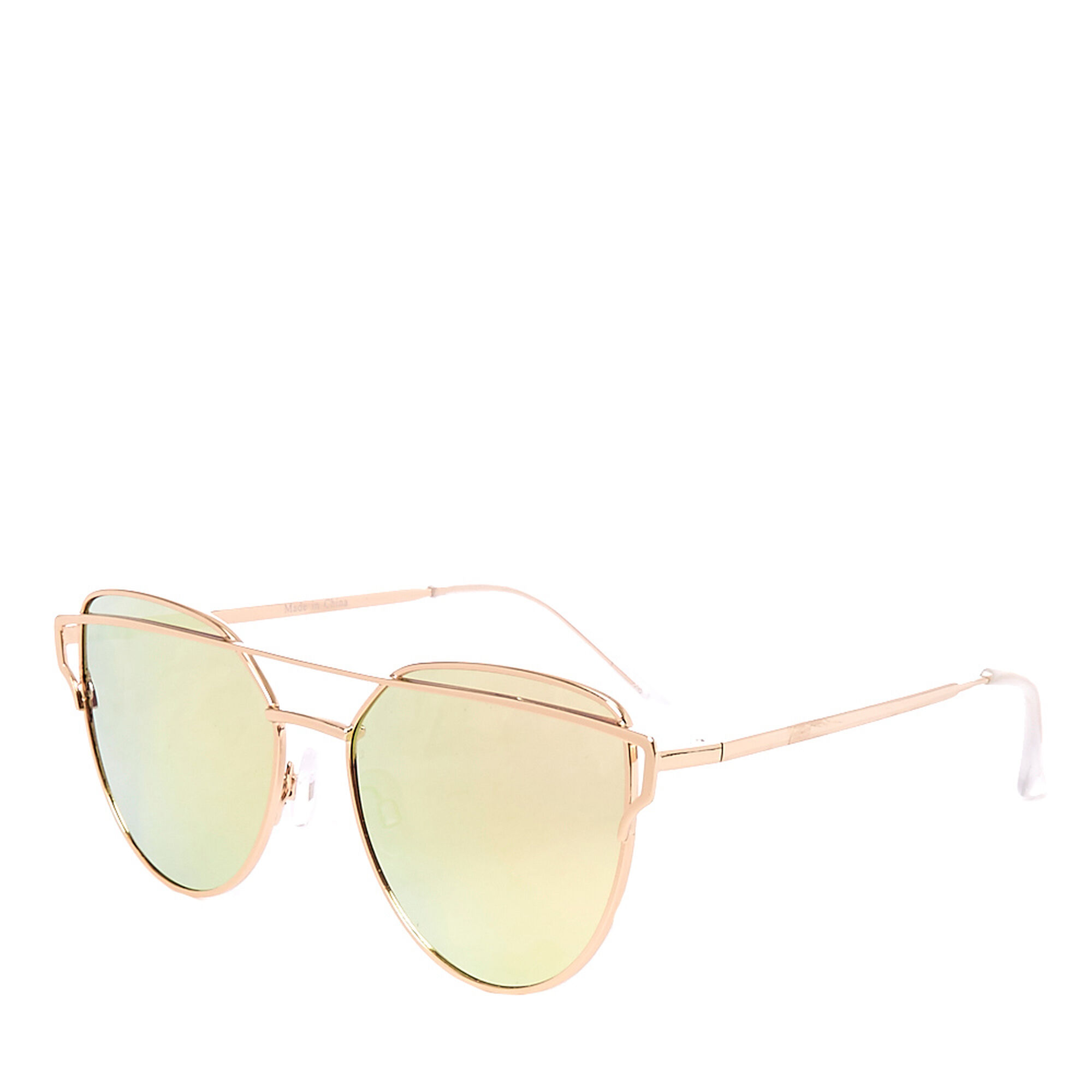 Rose Gold Mirrored Cat Eye Sunglasses Icing Us