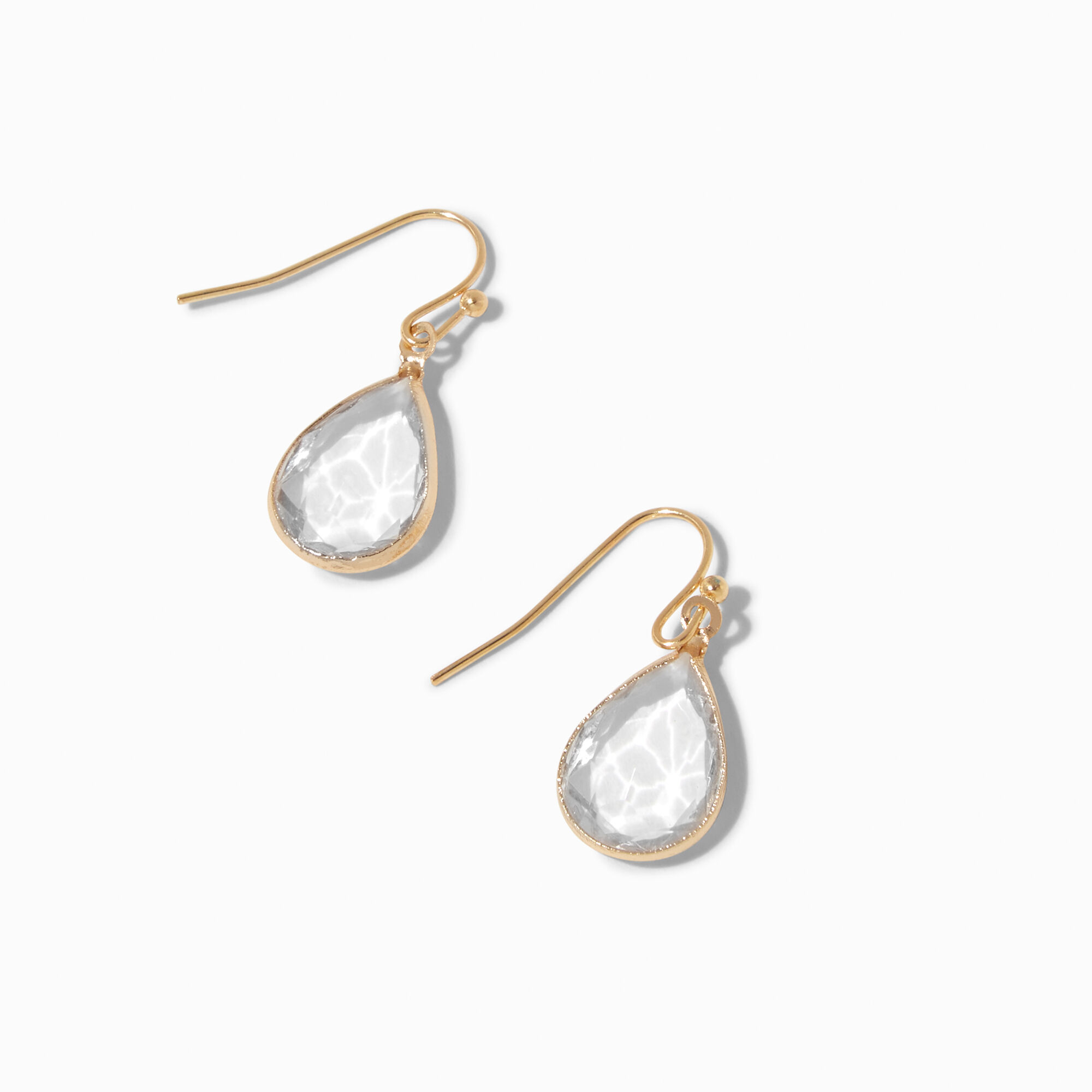 Crystal pear drop new arrivals earrings