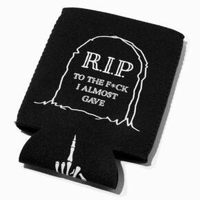 Halloween &quot;R.I.P.&quot; Glow-in-the-Dark Standard Can Cooler,