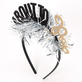 About To Pop Tinsel Headband,