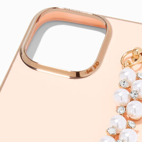 Pearl &amp; Crystal Strap Phone Case - Fits iPhone&reg; 13 Pro Max,