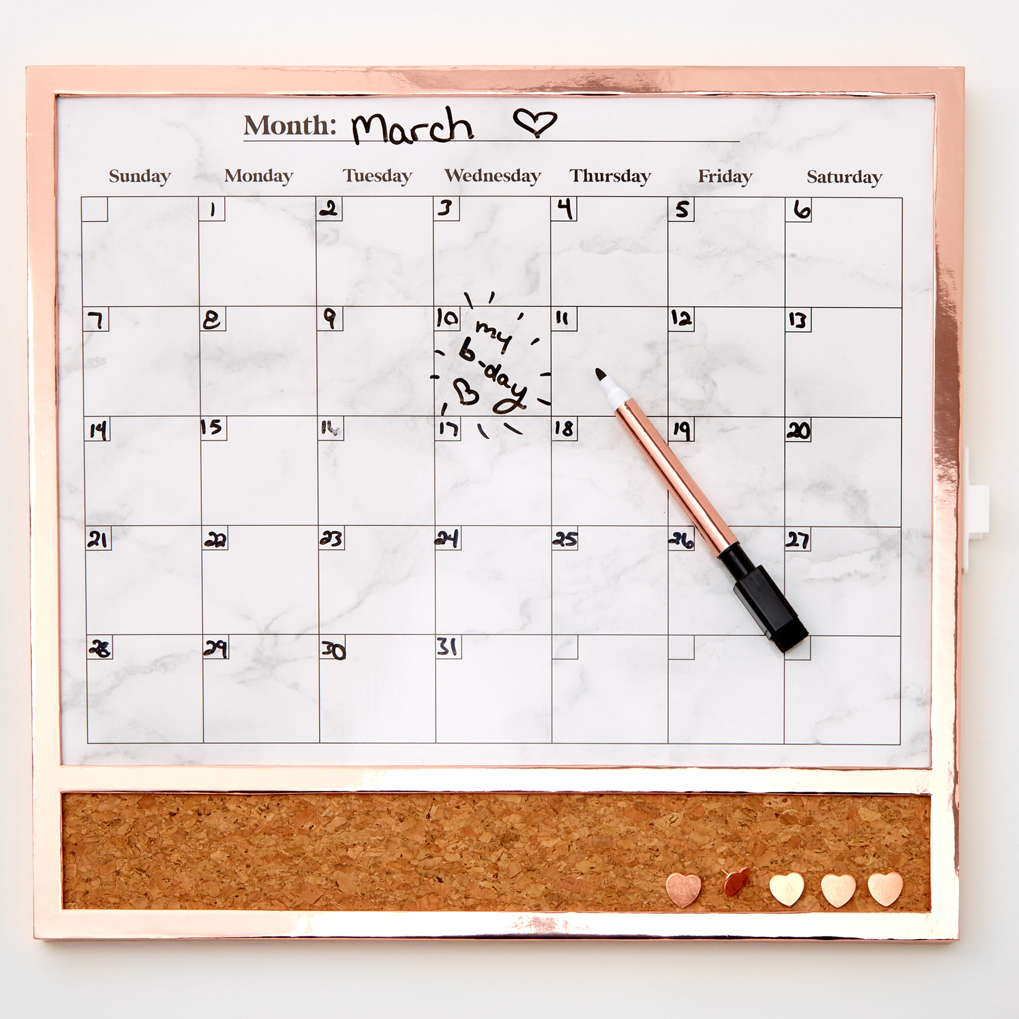 Dry hot sale erase calendar