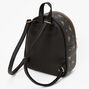 Love Angel Wings Small Backpack - Black,