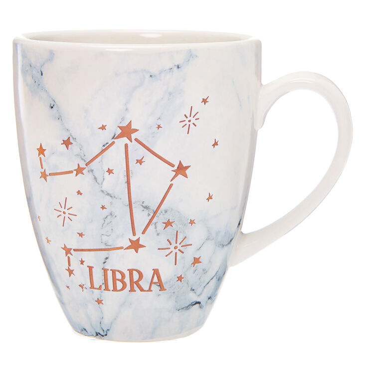 Ceramic Marble Zodiac Mug - Libra,