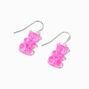 Pink Gummy Bears&reg; 0.5&quot; Drop Earrings,