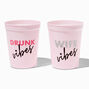 Wife Vibes, Drunk Vibes Bachelorette Party Cups,