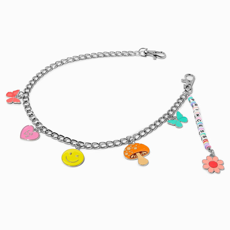 &quot;Princess&quot; Enameled Charms Jean Chain,