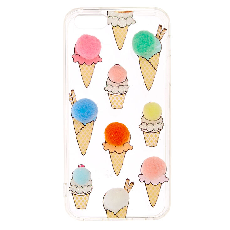Pom Pom Ice Cream Phone Case,