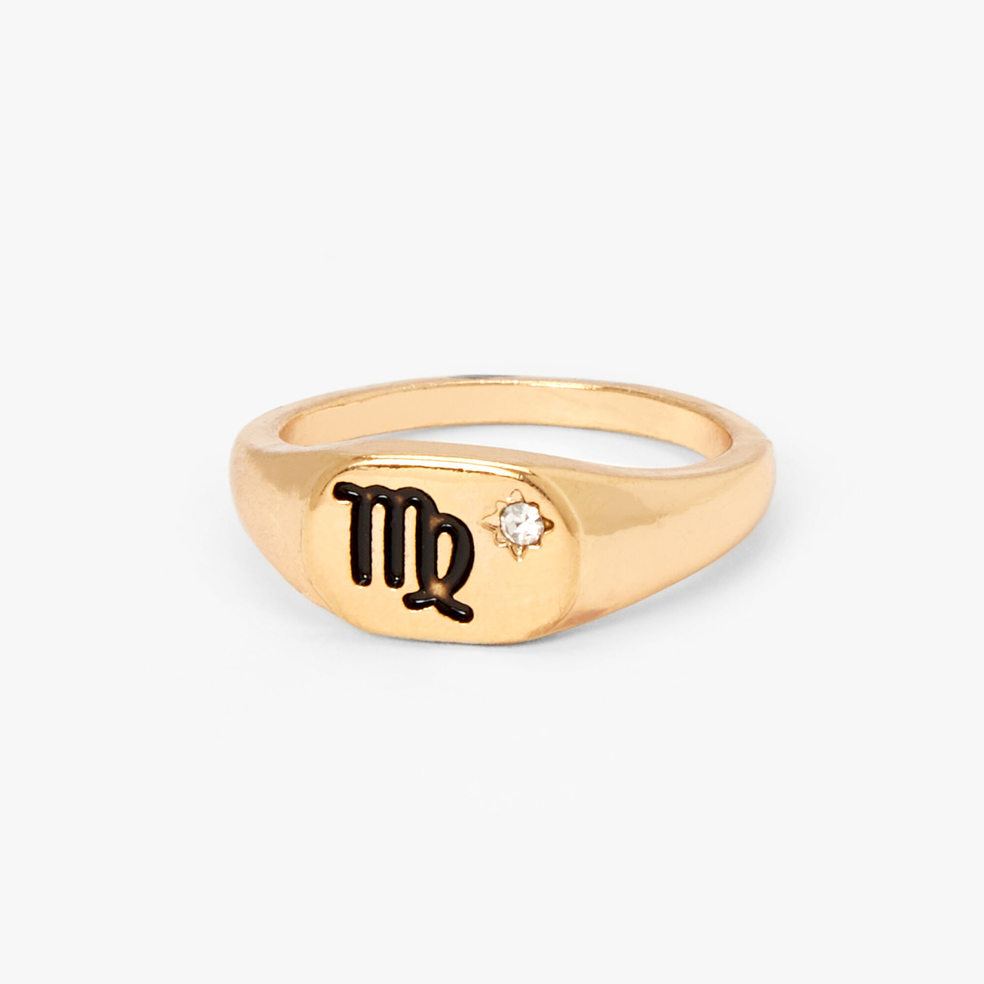 Virgo signet ring discount