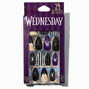 Wednesday&trade; Stiletto Press On Faux Nail Set - 24 Pack,