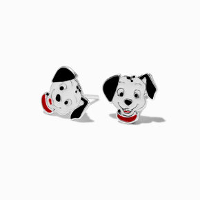 Disney 101 Dalmatians Pup Sterling Silver Stud Earrings,