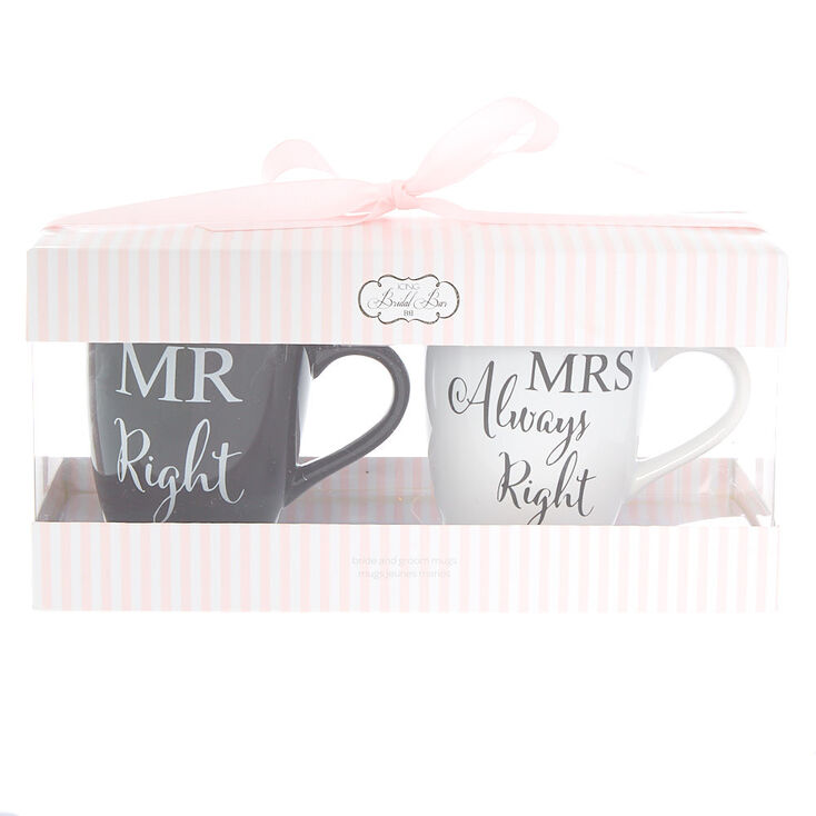 Bride & Groom Mug Set - 2 Pack,