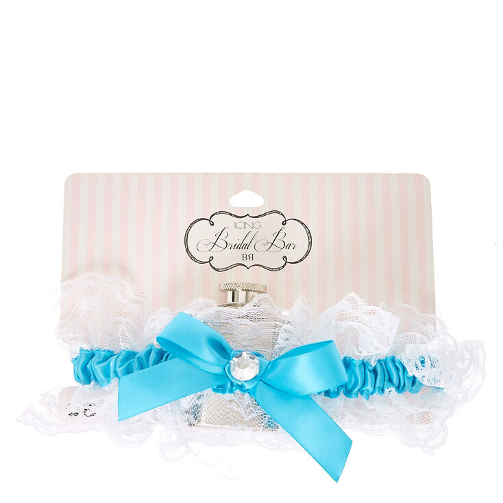 Bachelorette Garter with Flask,