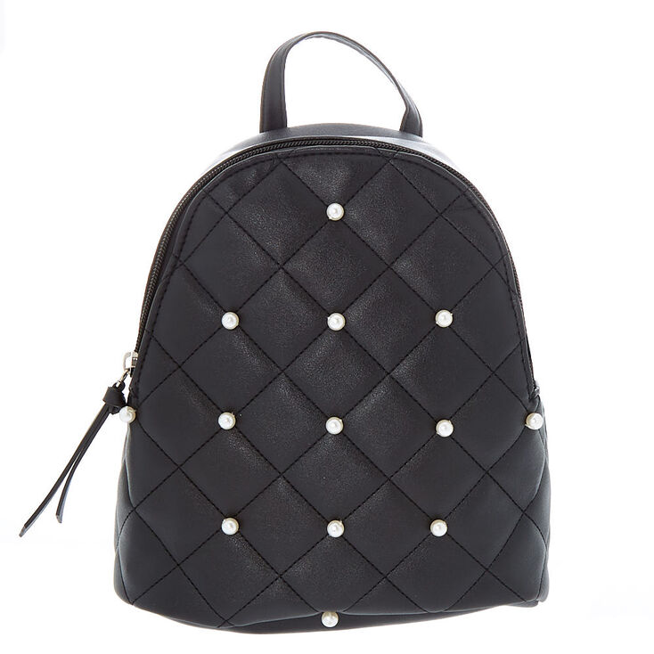 Black Pearls Mini Backpack,