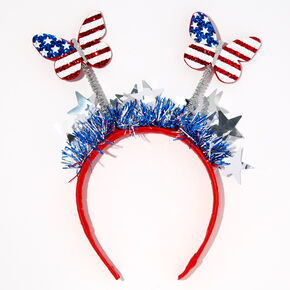 Stars &amp; Stripes Butterfly Bopper Headband,