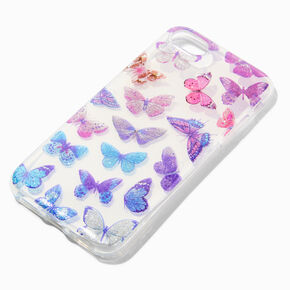 Glittery Butterflies Phone Case - Fits iPhone&reg; 6/7/8/SE,